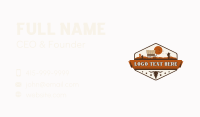 Wild West Desert Wagon Business Card