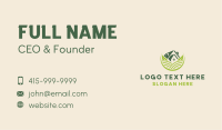 Landscaping Garden Lawn Business Card