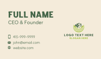 Landscaping Garden Lawn Business Card Design