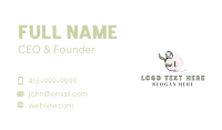 Flower Rose Florist Business Card