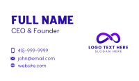 Violet Business Card example 3