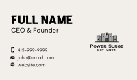 Ancient Castle Fortress  Business Card