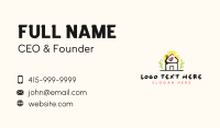 Daycare Kindergarten House Business Card