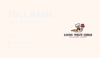 Male Baker Cartoon Business Card