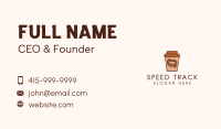 Coffee Shop Chat  Business Card