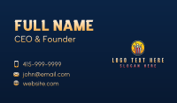 Popcorn Snack Food Business Card