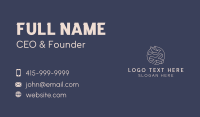 Rosary Business Card example 2