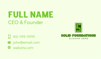 Bamboo Business Card example 1