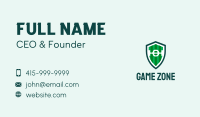 Soccer Defense Sports  Business Card Design