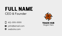 Basketball Compass  Business Card Image Preview