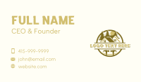 Roofing Repair Hammer Construction Business Card