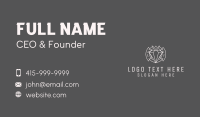 Lapidary Business Card example 1