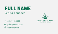 Lawn Care Grass Orbit Business Card