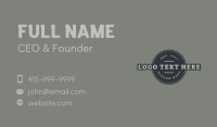 Curve Business Card example 1