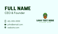 Irish Leprechaun Folklore Business Card Design