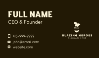 Chef Hat Barbecue Restaurant Business Card Image Preview