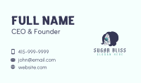 Woman Sugar Skull Business Card Image Preview