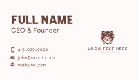 Cat Puppy Pet Care Business Card