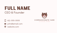 Cat Puppy Pet Care Business Card Image Preview