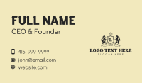 Royal Stallion Shield Business Card