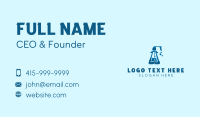 Blue Hand Sanitizer  Business Card