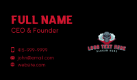  Skull Smoke Gaming Business Card