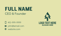 Conifer Business Card example 3