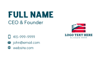 Eagle Flag Patriot Business Card Design