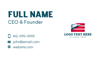 Eagle Flag Patriot Business Card