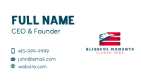 Eagle Flag Patriot Business Card Image Preview