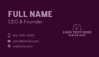 Unique Business Card example 3