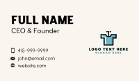 Hanger T shirt  Clothes Business Card