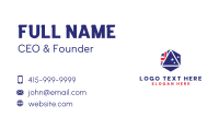 Australian Flag Business Card example 3