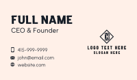 Builder Structure Contractor  Business Card Design