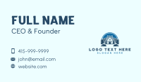 Property Cleaning Sanitation Business Card