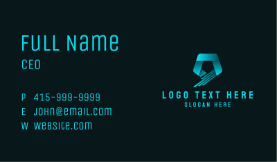 Digital Logistics Corporate  Business Card