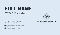 Boho Mystical Eye Business Card Image Preview