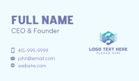 Package Delivery Wing Business Card