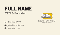 Traveller Business Card example 1