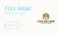 Nerd Dog Eyeglasses Business Card