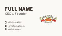 Gourmet Casserole Pot Business Card Design