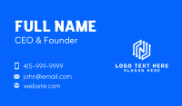 Letter N Digital Software  Business Card