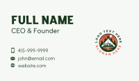 Camping Van Outdoor Business Card