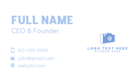 Camera Photography Studio  Business Card