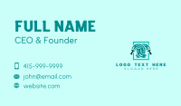 Painting Brush Wall Painter Business Card