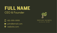 Green Tree Human Business Card