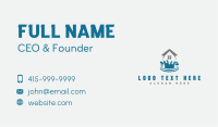House Cleaning Water Business Card