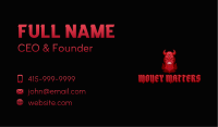 Red Demon Esports Business Card