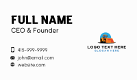 Machinery Construction Bulldozer Business Card