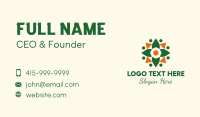 Festive Spring Flower Business Card